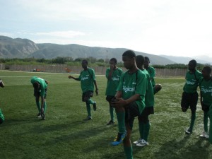 Johnley sous les couleurs de l'Aigle Noir