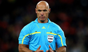 L'arbitre Howard Webb