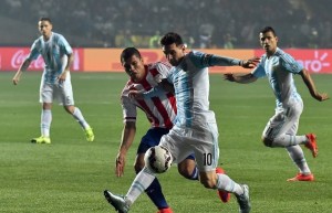 Messi argentine paraguay