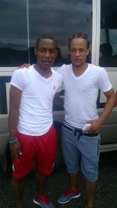Sam Colson et Herold Jr Charles