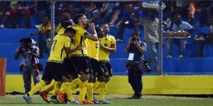 Les Jamaïcains, après le but