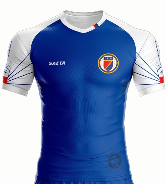 Official Haiti Jersey 2019 Male Original Blue