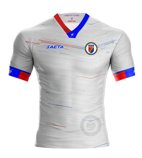 Haiti Official Jersey 2021 White