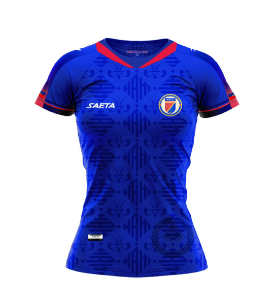 Haiti Jersey 2023 Female Official Blue