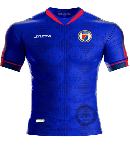 Haiti Jersey 2023 Official Blue