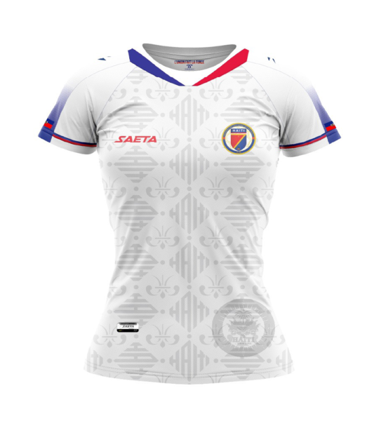 Haiti Jersey 2023 Female Official White